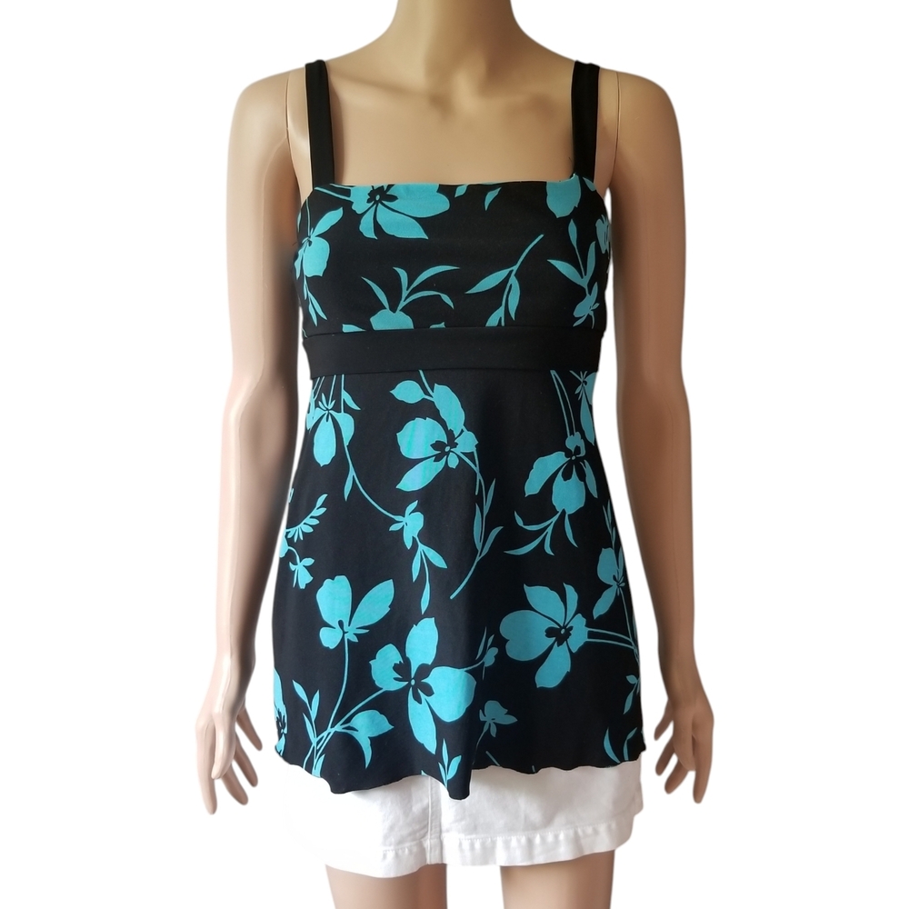 Vintage Mariposa Floral Sleeveless top